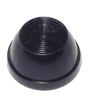 Midwest Fastener 7/16" Black Plastic Push Nuts 5PK 65973